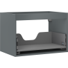 Mexen Box-A cabinet corpus under-sink 70 cm, 1 drawer, matte graphite - 91AX0-0700-470-1-66