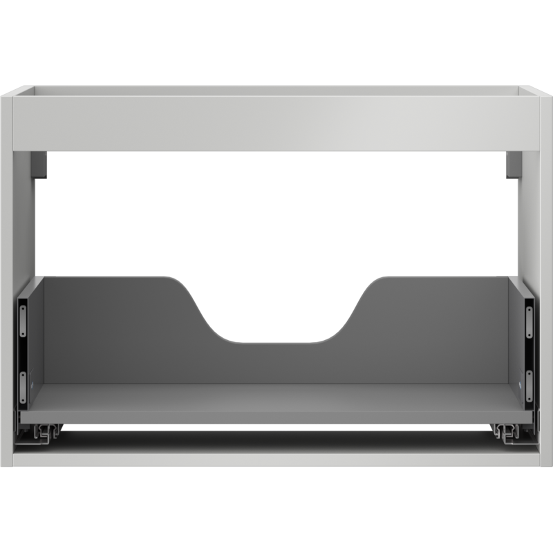 Mexen Box-A corpo dell'armadietto sotto lavabo 70 cm, 1 cassetto, grigio opaco - 91AX0-0700-470-1-62