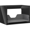 Mexen Box-A korpus szafki podumywalkowej 70 cm, 1 szuflada, czarny połysk - 91AX0-0700-470-1-70