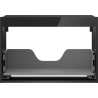 Mexen Box-A caisson de meuble sous-lavabo 70 cm, 1 tiroir, noir brillant - 91AX0-0700-470-1-70