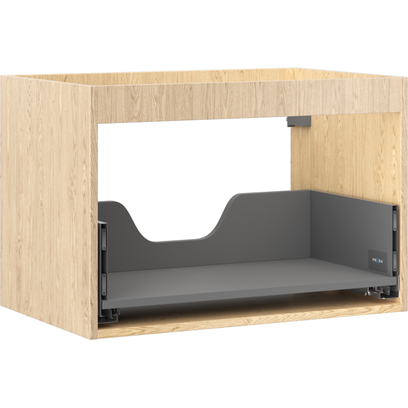 Mexen Box-A korpus szafki podumywalkowej 70 cm, 1 szuflada, dąb - 91AX0-0700-470-1-81