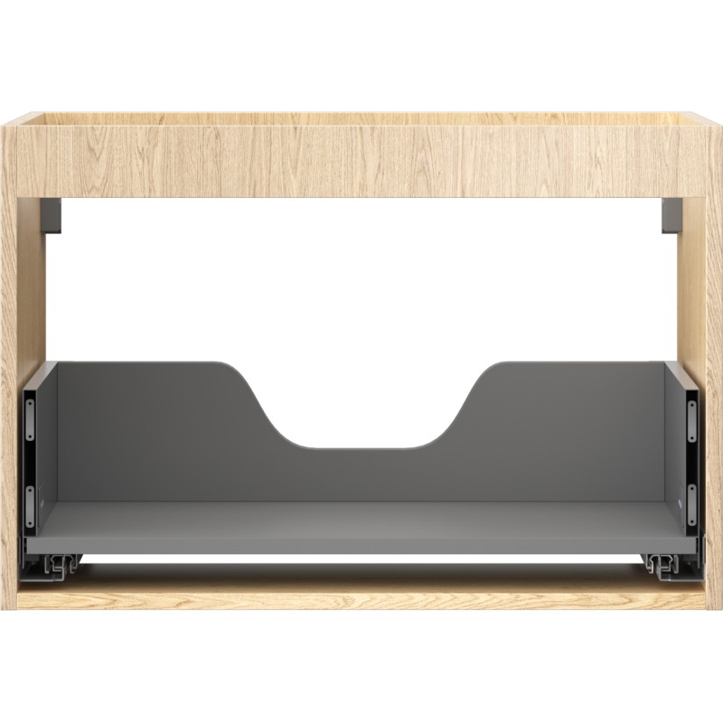 Mexen Box-A valamu aluse kapi korpus 70 cm, 1 sahtel, tamm - 91AX0-0700-470-1-81