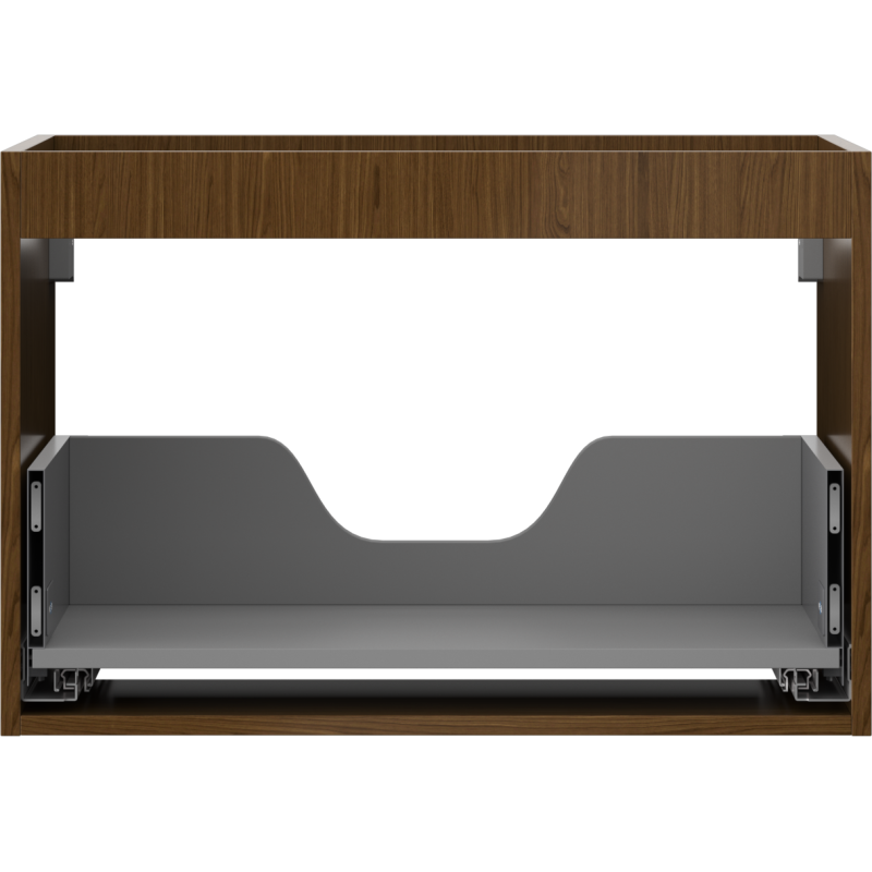 Mexen Box-A korpus szafki podumywalkowej 70 cm, 1 szuflada, orzech - 91AX0-0700-470-1-86