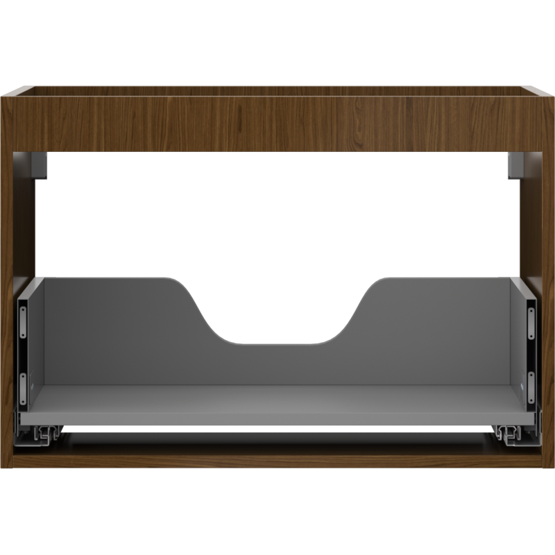 Mexen Box-A onderbouwkast 70 cm, 1 lade, walnoot - 91AX0-0700-470-1-86