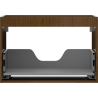 Mexen Box-A corpus wastafelonderkast 70 cm, 1 lade, walnoot - 91AX0-0700-470-1-86