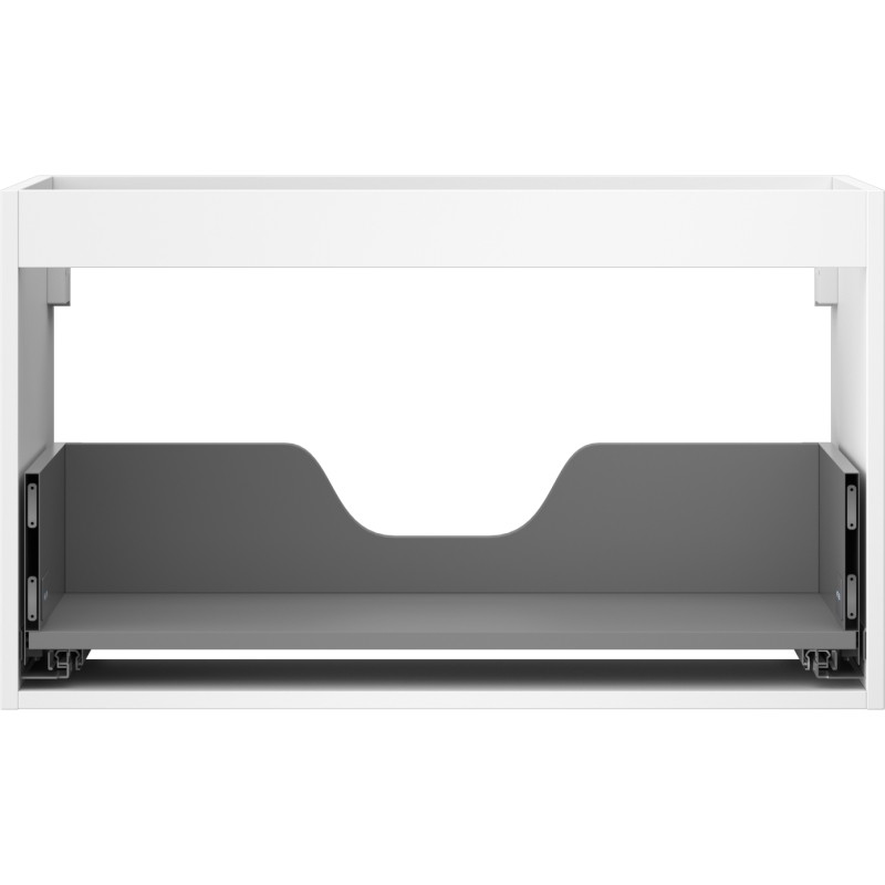 Mexen Box-A valamukapi kapp seina külge 80 cm, 1 sahtel, valge matt - 91AX0-0800-470-1-01
