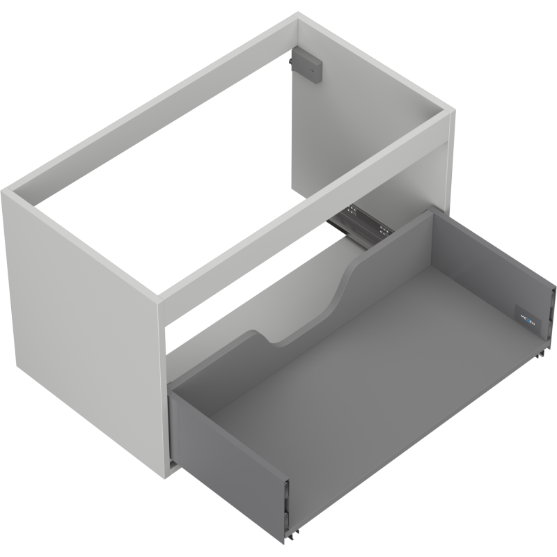 Mexen Box-A Schafskierperkorpus ënner der Ëmwäschbolk 80 cm, 1 Schaff, gro matte - 91AX0-0800-470-1-62