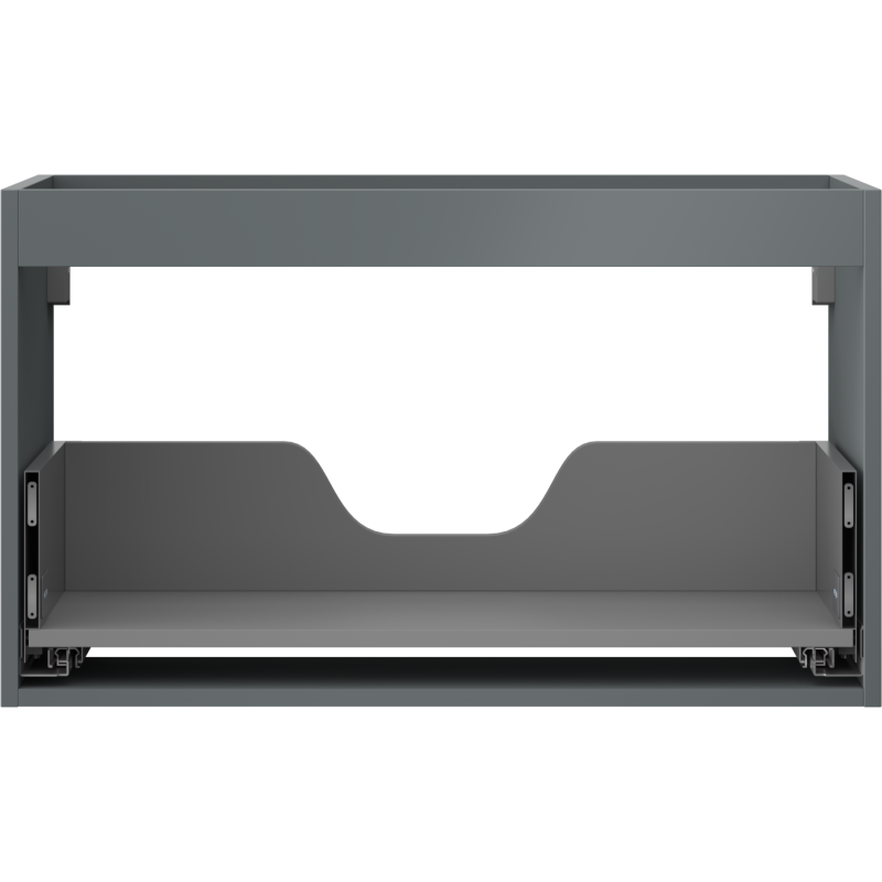 Mexen Box-A korpus szafki podumywalkowej 80 cm, 1 szuflada, grafit mat - 91AX0-0800-470-1-66