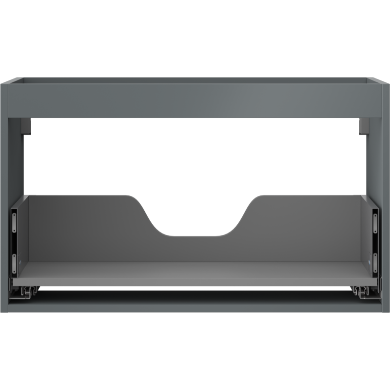 Mexen Box-A Pesuallaskaapin runko 80 cm, 1 laatikko, mattagrafiitti - 91AX0-0800-470-1-66