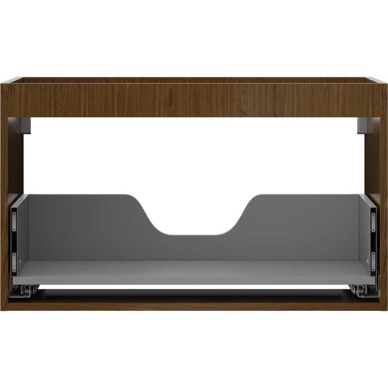 Mexen Box-A ormar za kupaonski umivaonik 80 cm, 1 ladica, orah - 91AX0-0800-470-1-86