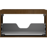 Mexen Box-A corps de meuble sous-vasque 80 cm, 1 tiroir, noyer - 91AX0-0800-470-1-86
