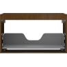 Mexen Box-A korpus szafki podumywalkowej 80 cm, 1 szuflada, orzech - 91AX0-0800-470-1-86