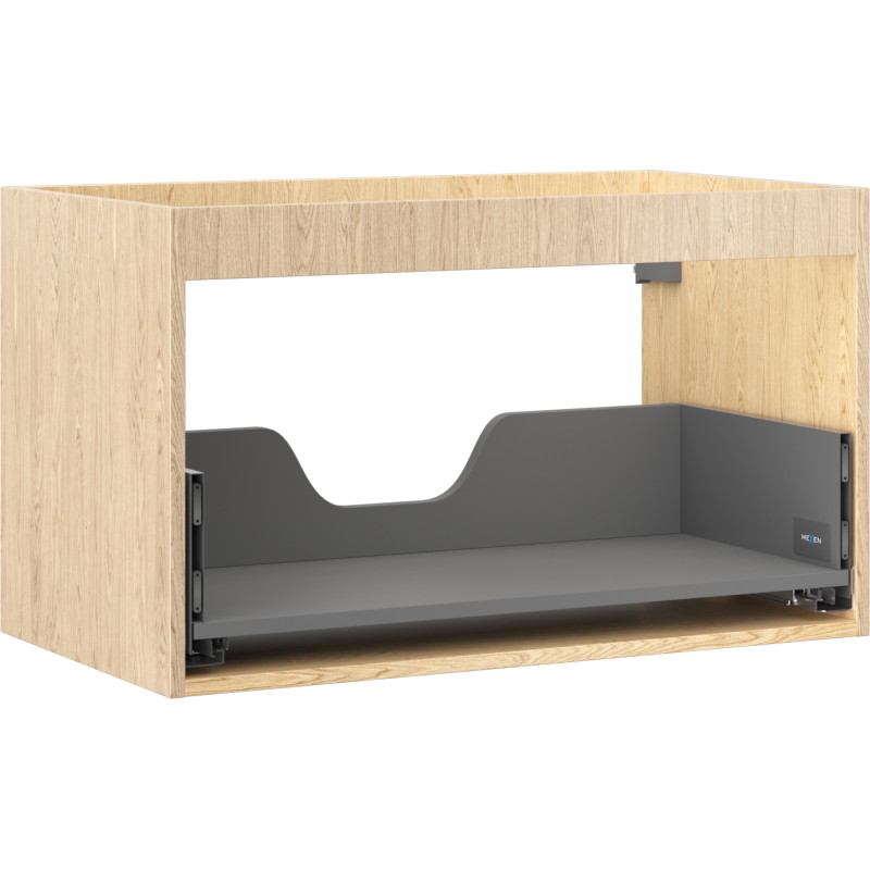 Mexen Box-A valamukapi korpus 80 cm, 1 sahtel, tamm - 91AX0-0800-470-1-81