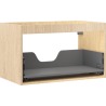 Mexen Box-A korpus szafki podumywalkowej 80 cm, 1 szuflada, dąb - 91AX0-0800-470-1-81