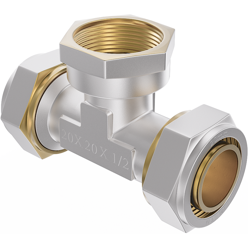 Mexen PEX-S compression tee PEX 16 x 1/2 FF x 16 - W97232-1612F16-00