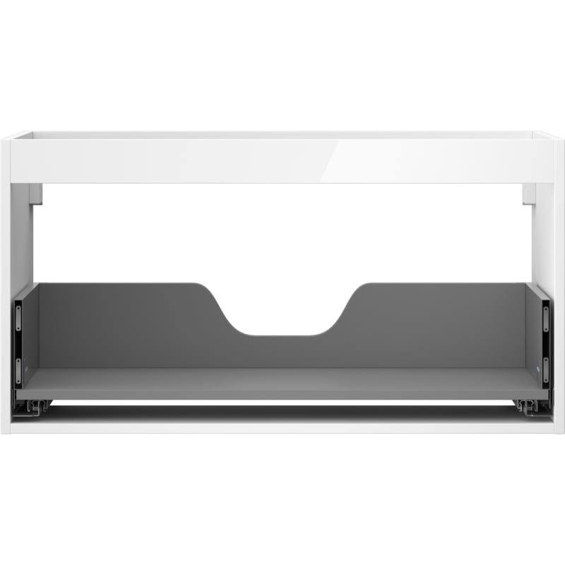 Mexen Box-A valamu aluskapp 90 cm, 1 sahtel, valge läige - 91AX0-0900-470-1-00
