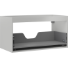 Mexen Box-A Korpus des Waschbeckenschranks 90 cm, 1 Schublade, Grau matt - 91AX0-0900-470-1-62