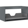 Mexen Box-A Korpus Waschtischunterschrank 90 cm, 1 Schublade, Graphit matt - 91AX0-0900-470-1-66