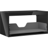 Mexen Box-A 90 cm Under-sink Cabinet Body, 1 Drawer, Black Gloss - 91AX0-0900-470-1-70