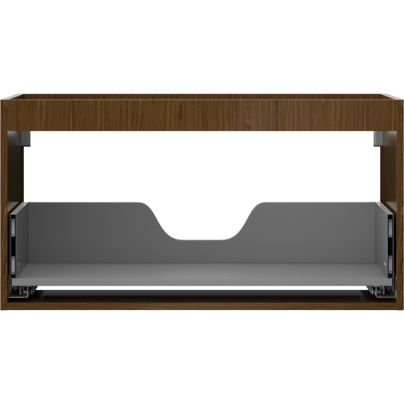Mexen Box-A valamualuse kapi korpus 90 cm, 1 sahtel, pähkel - 91AX0-0900-470-1-86