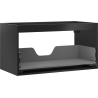 Mexen Box-A korpus szafki podumywalkowej 90 cm, 1 szuflada, czarny mat - 91AX0-0900-470-1-71