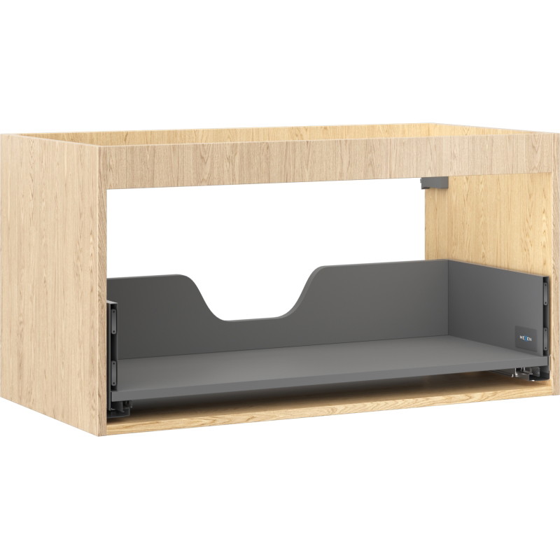 Mexen Box-A valamu aluskapi korpus 90 cm, 1 sahtel, tamm - 91AX0-0900-470-1-81