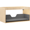 Mexen Box-A Korpus des Waschtischunterschranks 90 cm, 1 Schublade, Eiche - 91AX0-0900-470-1-81