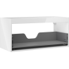 Mexen Box-A Korpus des Waschtischunterschranks 100 cm, 1 Schublade, Weiß Hochglanz - 91AX0-1000-470-1-00