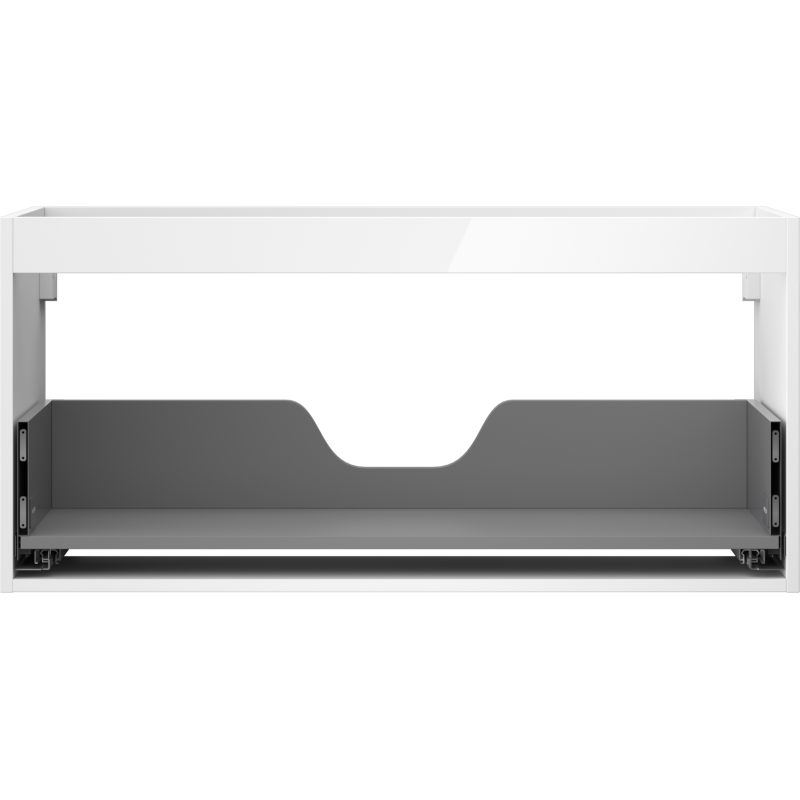 Mexen Box-A korpus szafki podumywalkowej 100 cm, 1 szuflada, biały połysk - 91AX0-1000-470-1-00