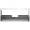 Mexen Box-A Korpus des Waschtischunterschranks 100 cm, 1 Schublade, Weiß Hochglanz - 91AX0-1000-470-1-00