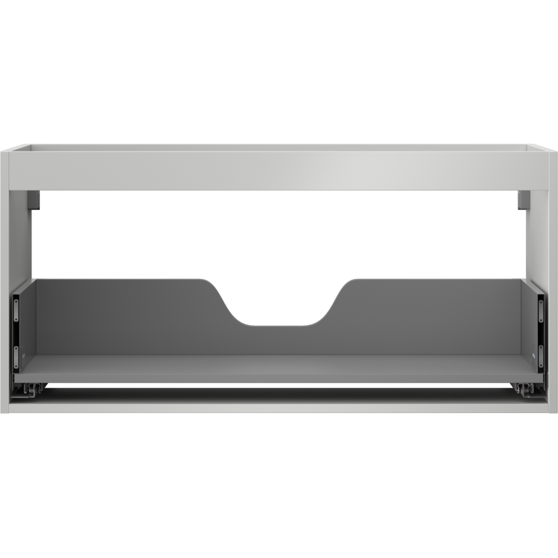 Mexen Box-A onderbouwkast romp 100 cm, 1 lade, grijs mat - 91AX0-1000-470-1-62