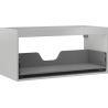 Mexen Box-A valamu aluse kapi korpus 100 cm, 1 sahtel, hall matt - 91AX0-1000-470-1-62