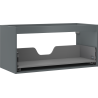 Mexen Box-A valamu all olevale kapile 100 cm, 1 sahtel, matt grafiit - 91AX0-1000-470-1-66