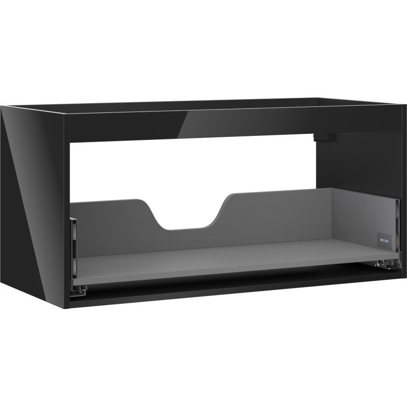 Mexen Box-A valamukapi korpus 100 cm, 1 sahtel, must läige - 91AX0-1000-470-1-70