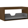 Mexen Box-A valamualuse kapi korpus 100 cm, 1 sahtel, pähkel - 91AX0-1000-470-1-86