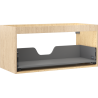 Mexen Box-A cabinet body for washbasin 100 cm, 1 drawer, oak - 91AX0-1000-470-1-81