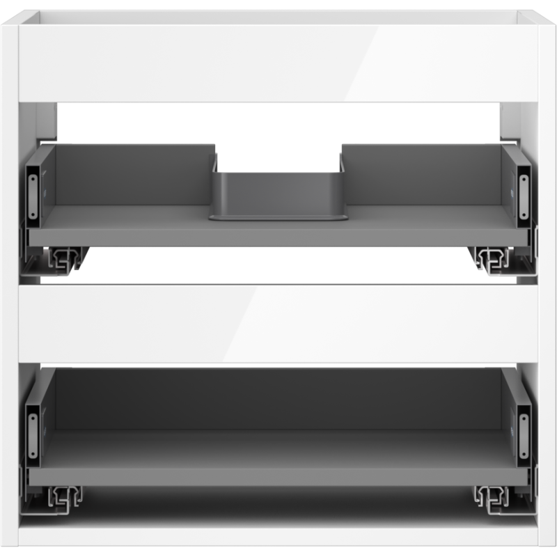 Mexen Box-A onderkast corpus 50 cm, 2 lades, wit glans - 91AX0-0500-470-2-00