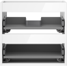 Mexen Box-A kastlichaam voor onder de wastafel 50 cm, 2 lades, wit glans - 91AX0-0500-470-2-00