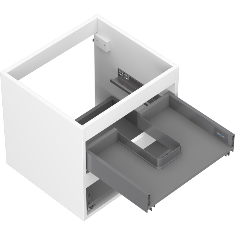 Mexen Box-A Vanity Unit Cabinet 50 cm, 2 Drawers, White Matte - 91AX0-0500-470-2-01
