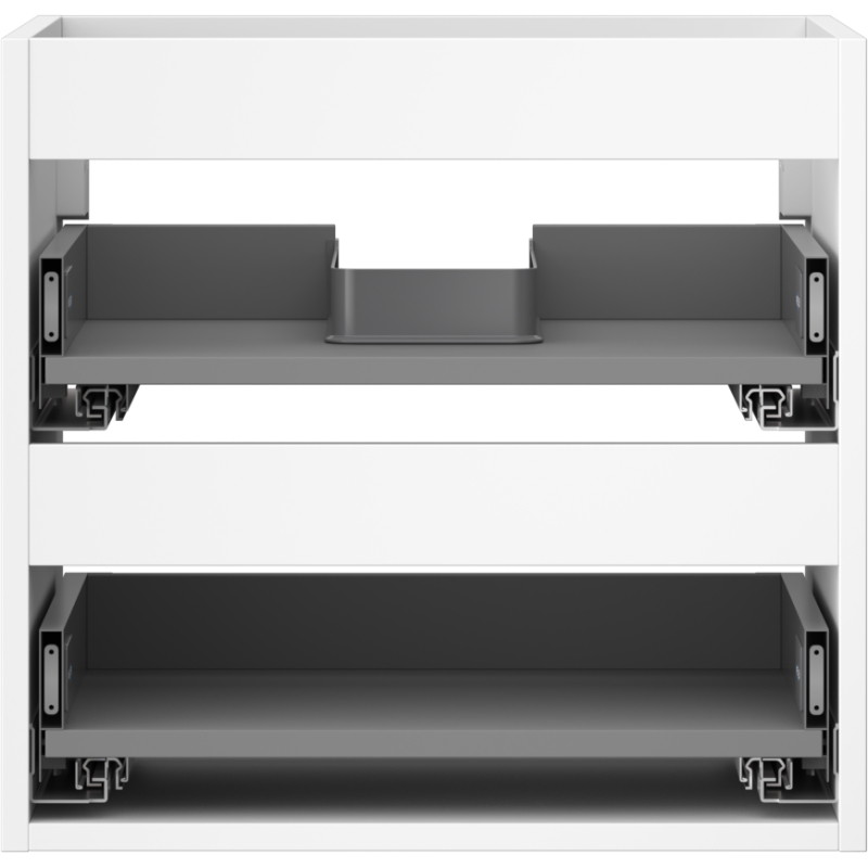 Mexen Box-A Vanity Unit Cabinet 50 cm, 2 Drawers, White Matte - 91AX0-0500-470-2-01