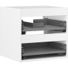 Mexen Box-A valamukapi karkass 50 cm, 2 sahtlit, valge matt - 91AX0-0500-470-2-01