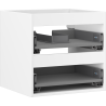 Mexen Box-A Vanity Unit Cabinet 50 cm, 2 Drawers, White Matte - 91AX0-0500-470-2-01