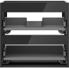 Mexen Box-A korpus ormarića ispod umivaonika 50 cm, 2 ladice, crni sjaj - 91AX0-0500-470-2-70
