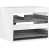 Mexen Box-A korpus szafki podumywalkowej 60 cm, 2 szuflady, biały połysk - 91AX0-0600-470-2-00