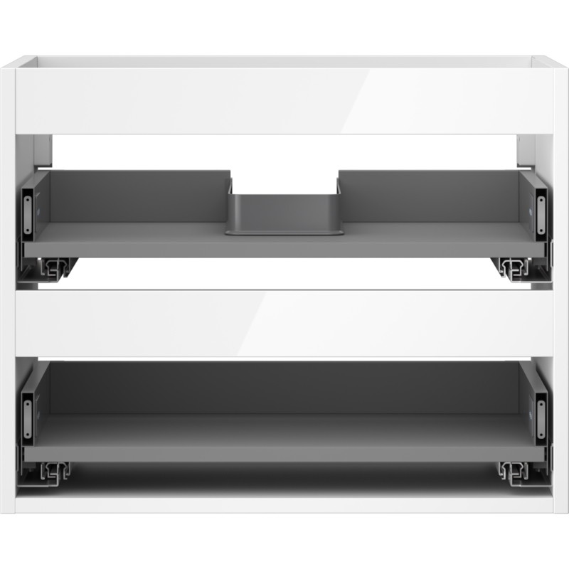Mexen Box-A valamu aluskappide korpus 60 cm, 2 sahtlit, valge läige - 91AX0-0600-470-2-00
