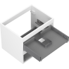 Mexen Box-A cabinet under-sink 60 cm, 2 drawers, white matte - 91AX0-0600-470-2-01