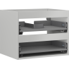 Mexen Box-A Unterschrankschrank 60 cm, 2 Schubladen, graumatt - 91AX0-0600-470-2-62