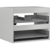 Mexen Box-A valamukapi korpus 60 cm, 2 sahtlit, hall matt - 91AX0-0600-470-2-62