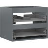 Mexen Box-A valamualusektsiooni korpus 60 cm, 2 sahtlit, matt grafiit - 91AX0-0600-470-2-66
