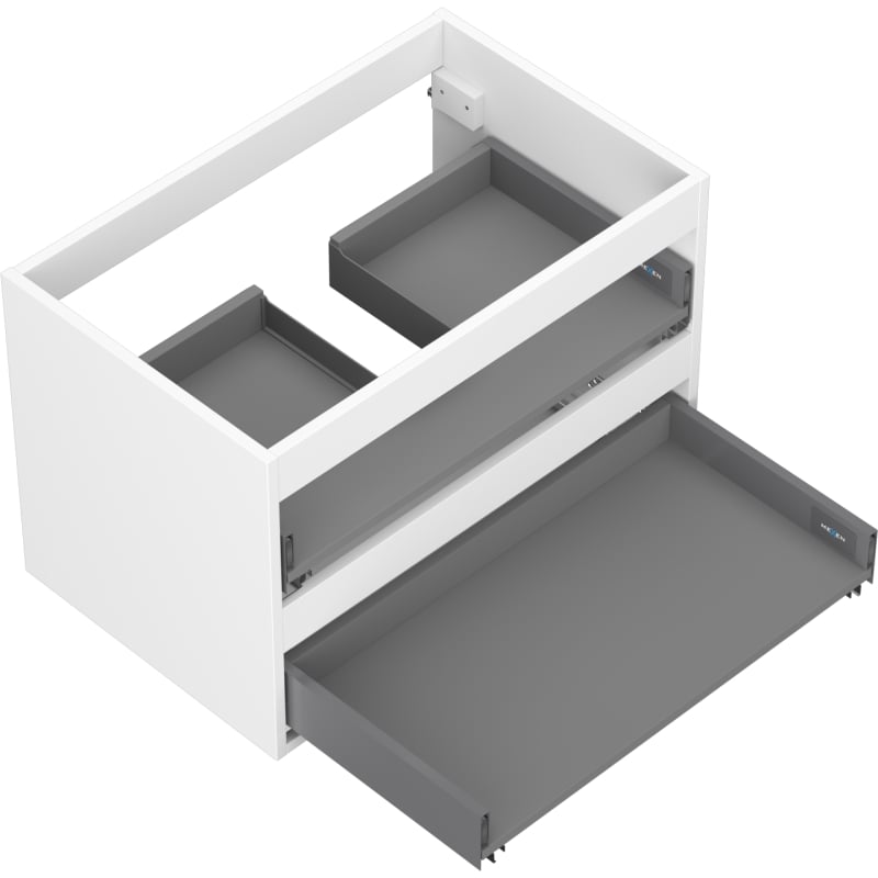 Mexen Box-A valamukapi korpus 70 cm, 2 sahtlit, valge matt - 91AX0-0700-470-2-01